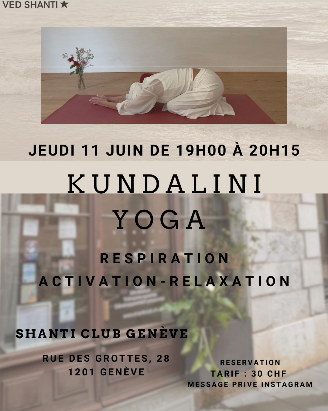 Cours de KY ved Shanti